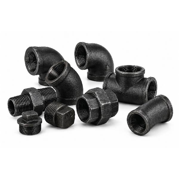 Black Malleable Iron Fittings Range Gourd Brand