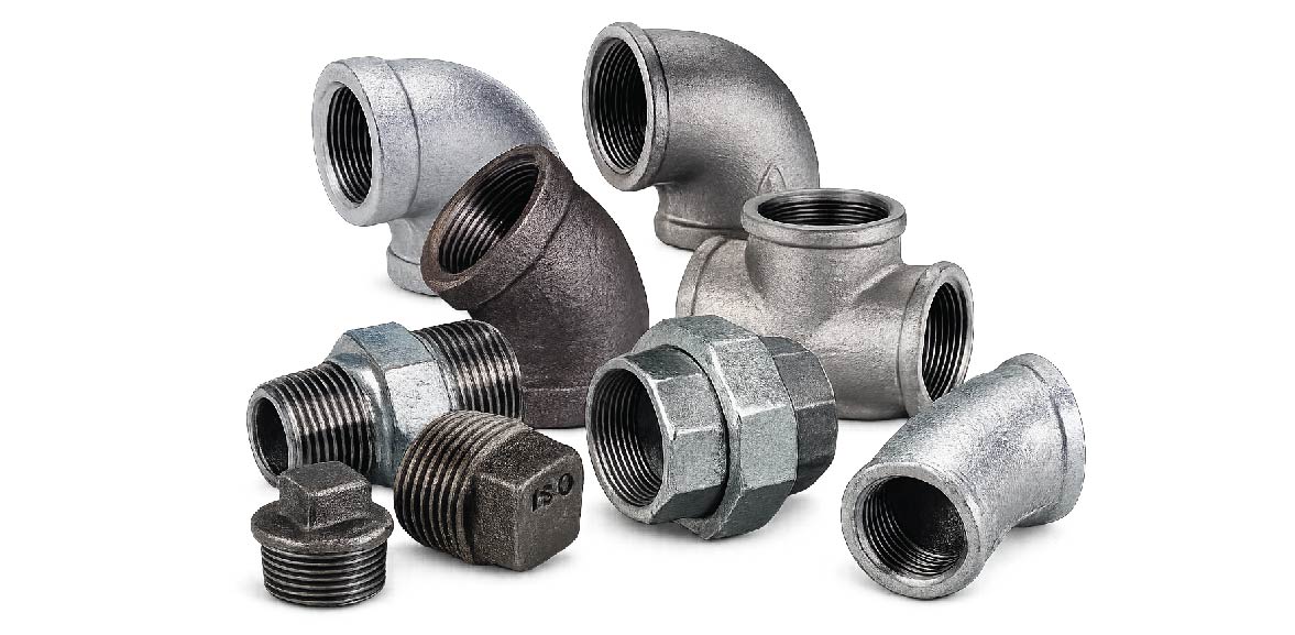 Black Malleable Iron BMI Fittings Stockist Dammam