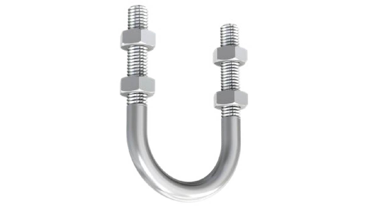 SureFix U-Bolt Pipe Support Carbon Steel Electro Zinc